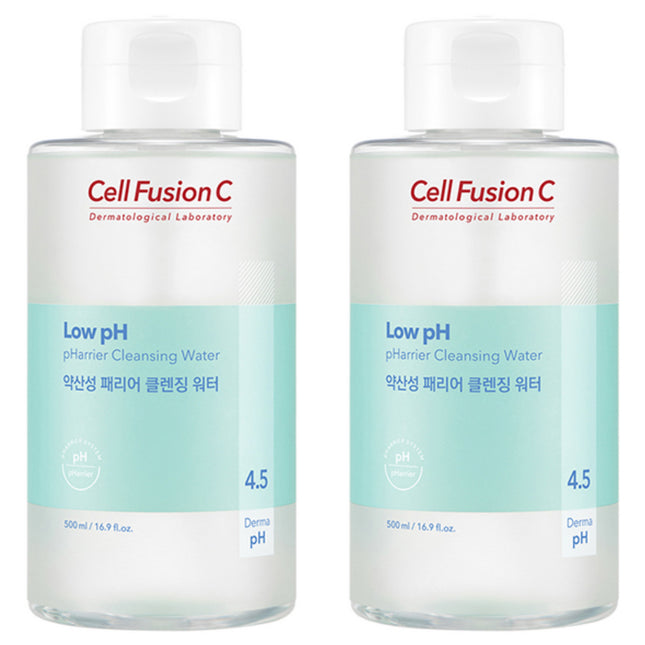 CELL FUSION C  Mildly Acidic Barrier Cleansing Water 500ml 2 Count