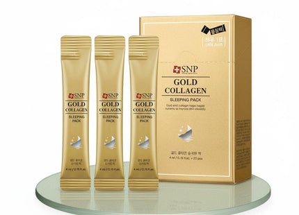 SNP Gold Collagen Sleeping Pack Stick Type