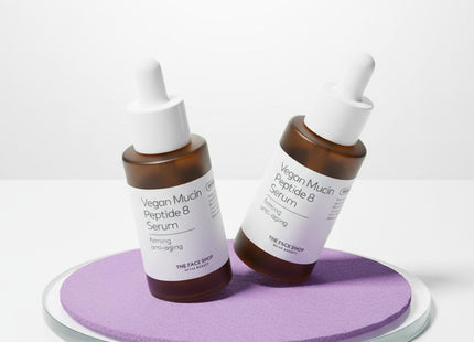 THE FACE SHOP ULTIMATE VEGAN MUCIN PEPTIDE 8 SERUM 30ML