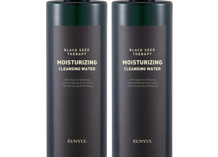 EUNYUL  Black Seed Therapy Moisturizing Cleansing Water, 500ml, 2 Count
