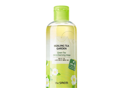 THE SAEM  Healing Tea Garden Green Tea Oil in Cleansing Water 300ml 1 pack