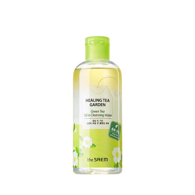 THE SAEM  Healing Tea Garden Green Tea Oil in Cleansing Water 300ml 1 pack