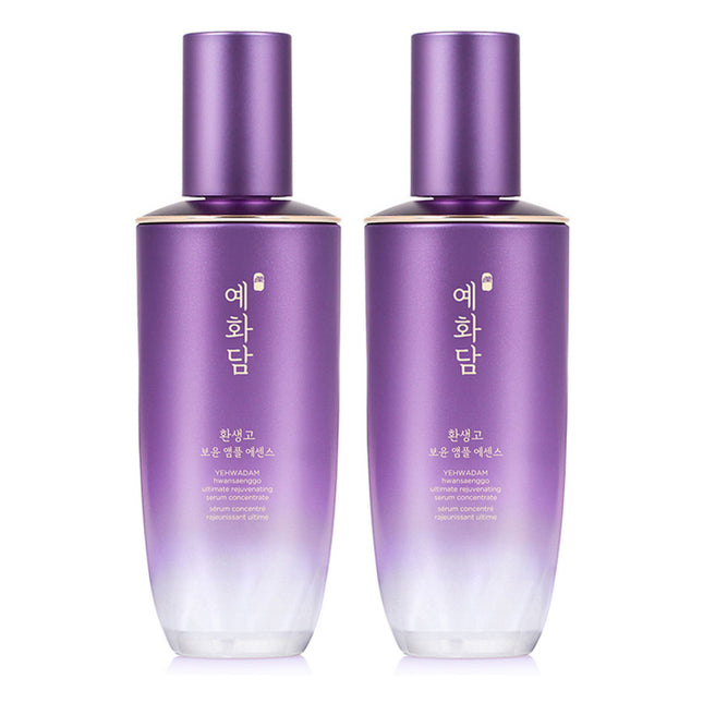 THE FACE SHOP Yehwadam Revitalizing & Firming Youth Regenerating Ampoule Essence, 45ml, 2 Count