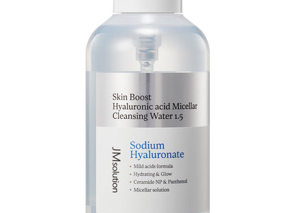 JM SOLUTION  Skin Luminous Effect Hyaluronic Acid Micellar Cleansing Water 500ml 1ea