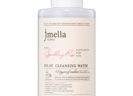 JAYJUN COSMETICS  in France Sparkling Rosé Cleansing Water 500ml 1 Pack