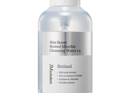 JM SOLUTION  SKIN BOOSTER RETINOL MICELLAR CLEANSING WATER 1.5 500ml 1 count