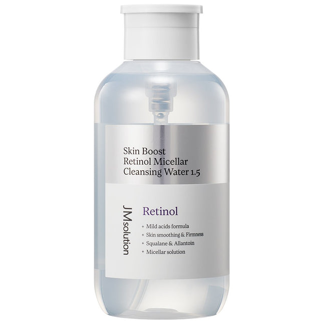 JM SOLUTION  SKIN BOOSTER RETINOL MICELLAR CLEANSING WATER 1.5 500ml 1 count