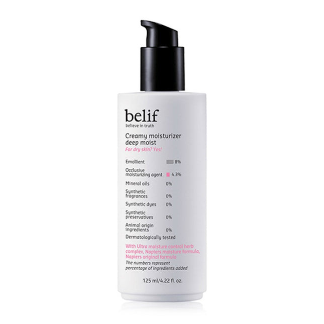 BELIF  Creamy Moisturizer Deep Moist 125ml 1ea