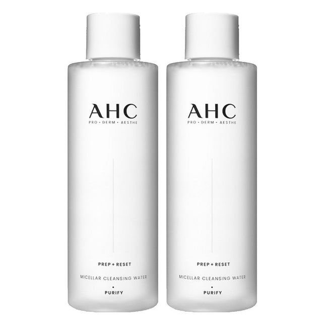 AHC  Prep Reset Micellar Cleansing Water 255ml 2 Pack