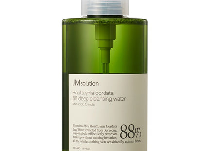 JM SOLUTION  Heartleaf 88 Deep Cleansing Water 500ml 1ea