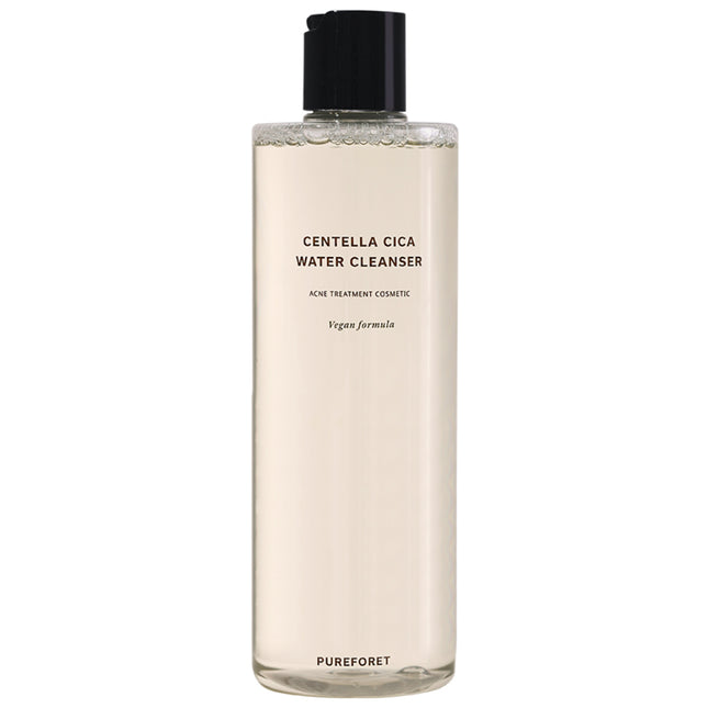 PUREFORET Centella Asiatica Cica Acne Water Cleanser, 500ml, 1 Count