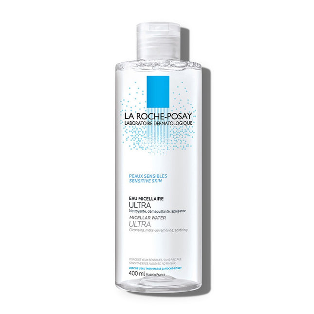 LA ROCHE-POSAY  Micellar Ultra Sensitive Cleansing Water 400ml 1 Pack