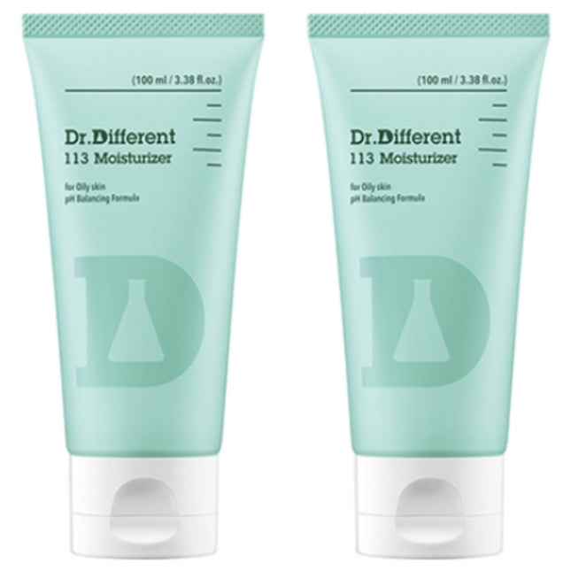 DR. DIFFERENT  113 Moisturizer Lotion 100ml 2 Pack