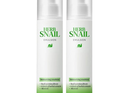 SWANYCOCO  Herb Snail Emulsion, 120ml, 2 Count