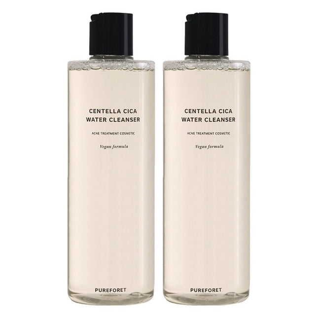 PUREFORET  Centella Cica Acne Water Cleanser, 500ml, Set of 2