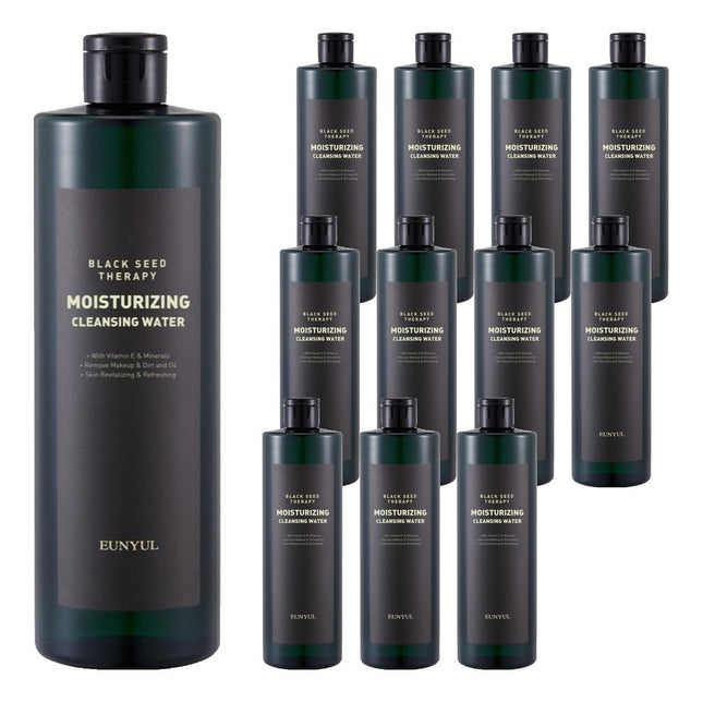 EUNYUL  Black Seed Therapy Moisturizing Cleansing Water 500ml 12 Pack
