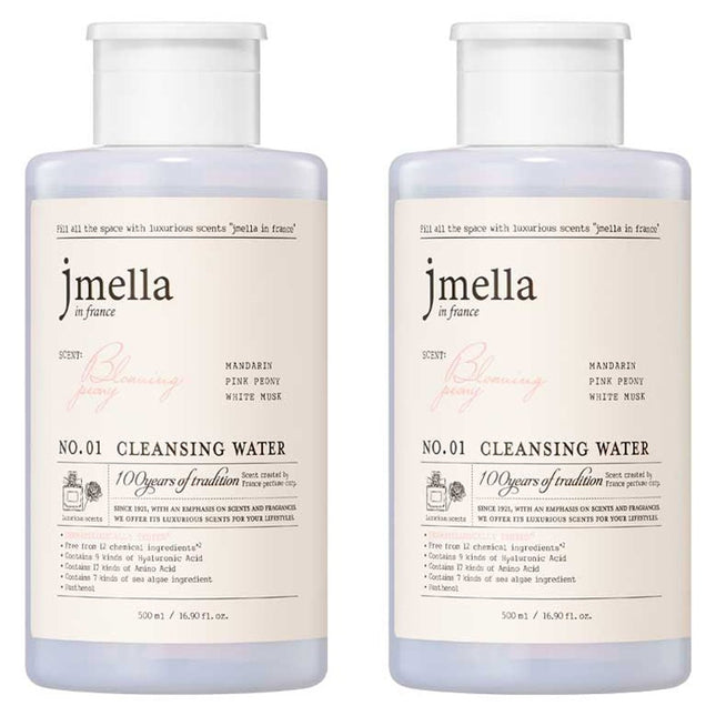 JMELLA  in France Blooming Peony Cleansing Water 500ml 2Pcs