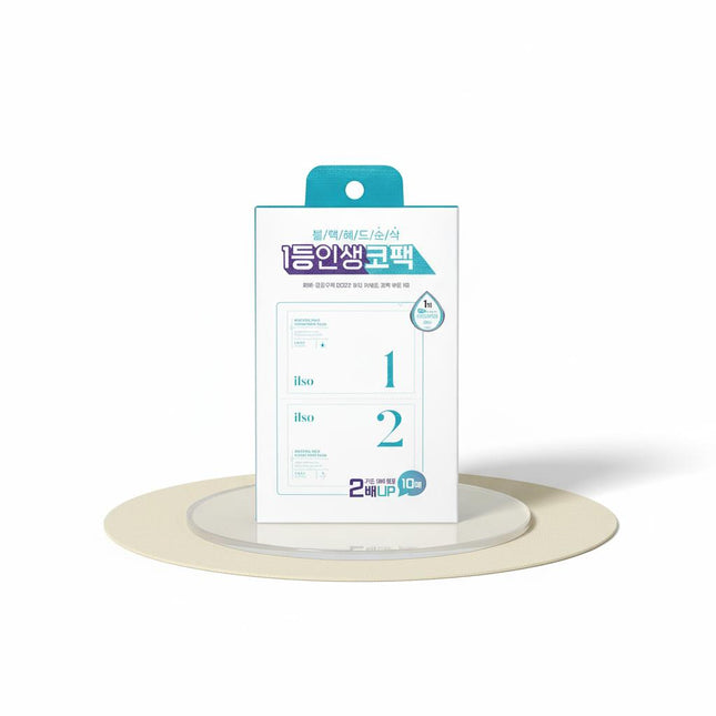 ILSO Natural Mild Clear Nose Pack 10 Sheets