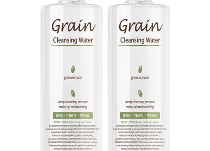 MEDIFLOWER  Grain Facial Cleansing Water 500ml 2 Count