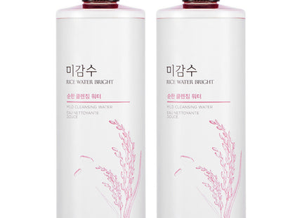 MISEENSCENE  Bright Mild Cleansing Water 500ml 2ea