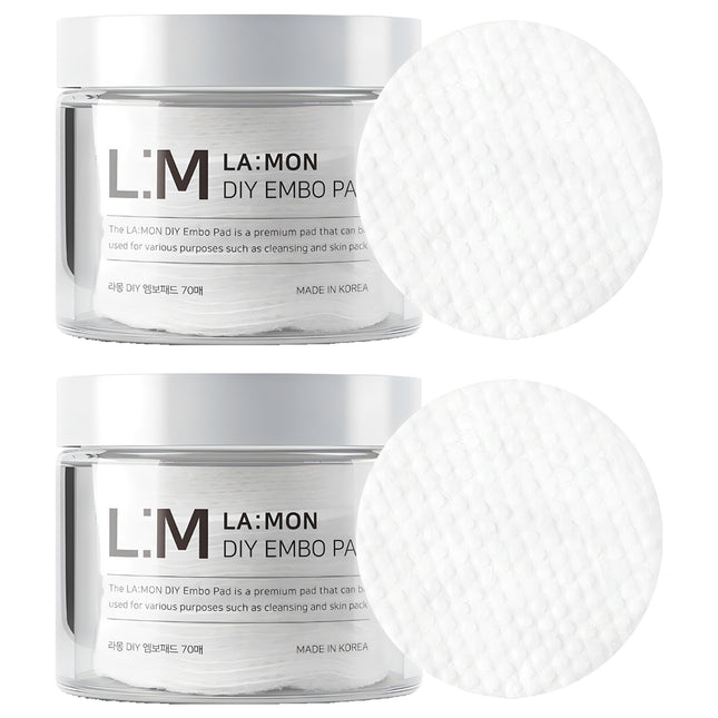 LAMON­ DIY Embossing Makeup Pad 70p (2 Count)