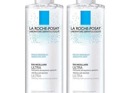 LA ROCHE-POSAY La Roche-Posay Micellar Ultra Sensitive Cleansing Water 400ml 2-Pack
