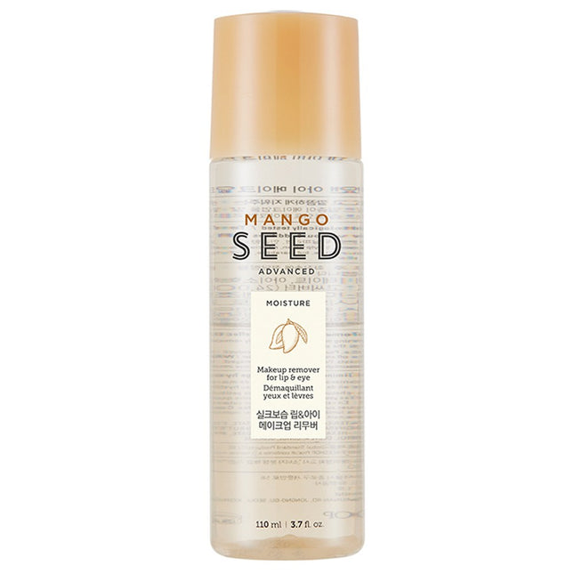 THE FACE SHOP  Mango Seed Silk Moisturizing Lip & Eye Remover 110ml 1 Pack