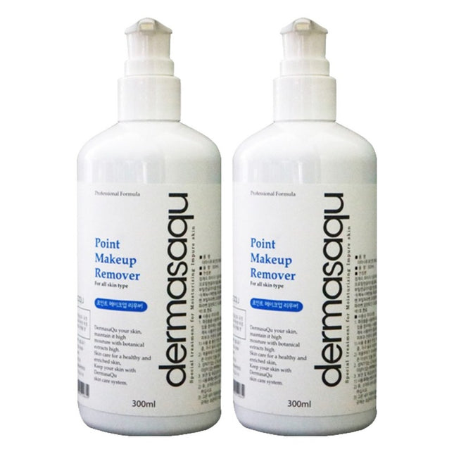 DERMASACU  Point Make-up Remover, 300ml, 2 Count