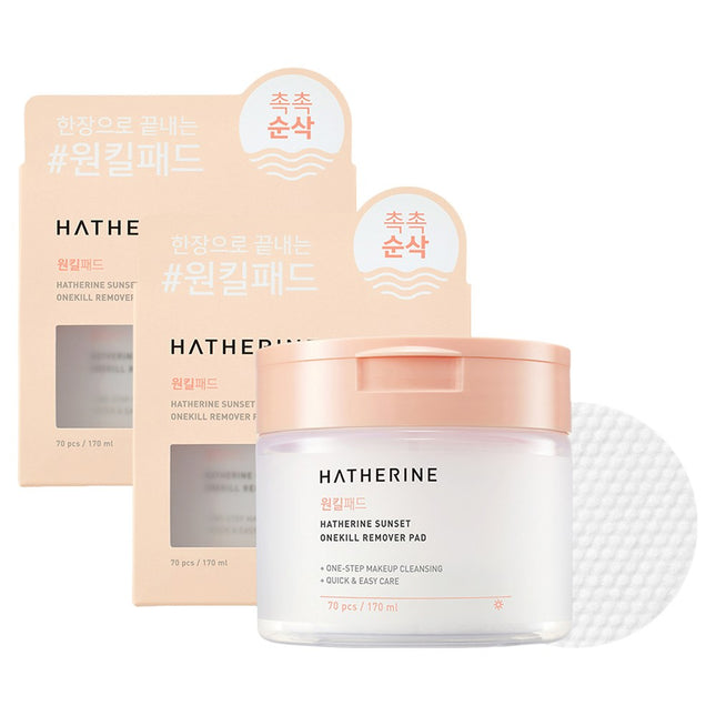 HAESRIN  Sunset One-Kill Remover Pad 170ml 2ea