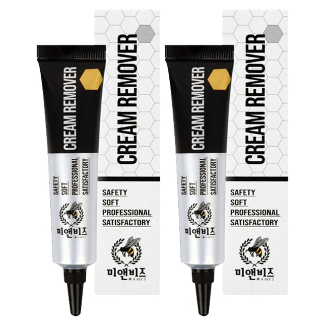 M&BIZ  Professional Eyelash Glue Cream Remover, 20g, 2 Count