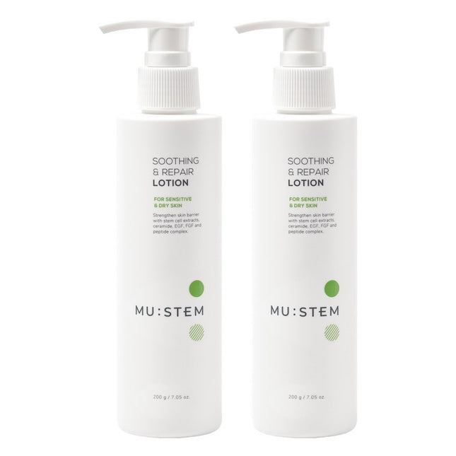 MUSTEM  Soothing & Repair Lotion 200g x 2
