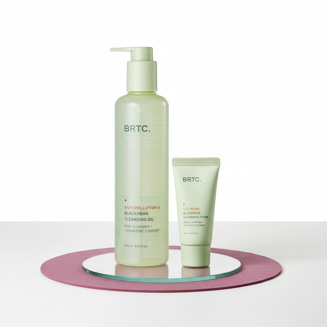 BRTC Anti-Pollution  Blackhead Cleansing Oil 300ml + Free 20ml Foam
