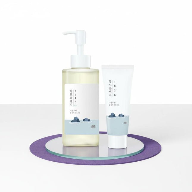 ROUND LAB 1025 Dokdo Cleansing Oil 200ml + Cleanser 40ml