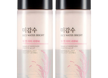 THE FACE SHOP  Myeonghan Miin Bright Lip & Eye Remover 120ml, 2 Count