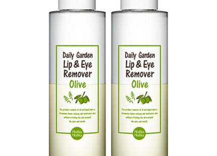 HOLIKA HOLIKA Holika Holika Moist Olive Daily Garden Lip & Eye Remover 200ml, 2 Count
