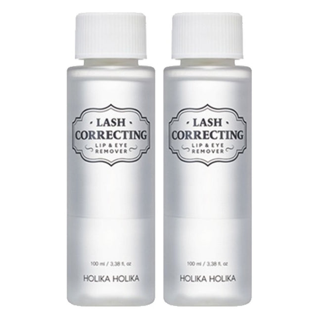 HOLIKA HOLIKA  Lash Correcting Lip & Eye Remover, 100ml, 2 count
