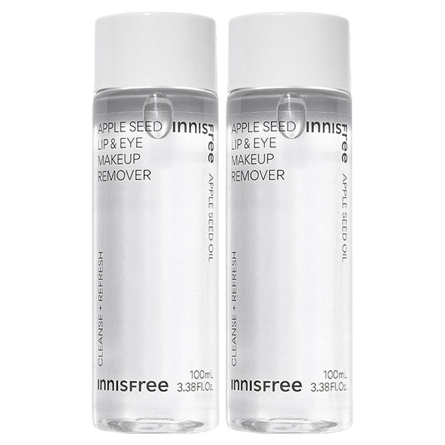 INNISFREE  New Apple Seed Lip & Eye Makeup Remover 100ml 2ea