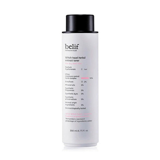 BELIF  Witch Hazel Herbal Extract Toner 200ml 1 piece
