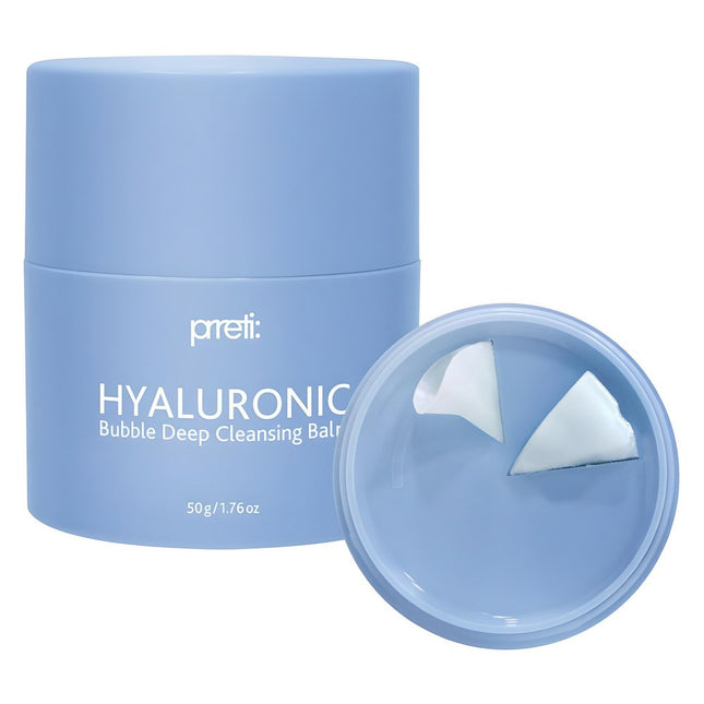 PRETTY HYALURONIC  Bubble Deep Cleansing Balm, 50g, 1 Count