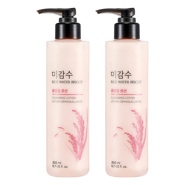 THE FACE SHOP Myeonghan Miindo Bright Facial Cleansing Lotion 200ml, 2 Count