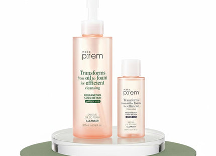 MAKEPREM Safe Me Oil to Foam Cleanser