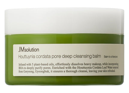 JM SOLUTION  Houttuynia Cordata Pore Deep Cleansing Balm, 100g, 1 item