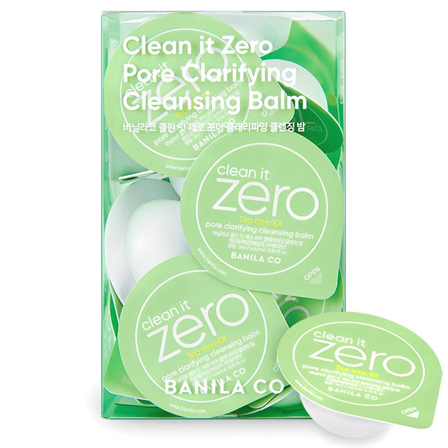 BANILA CO Clean It Zero Pore Clarifying Cleansing Balm Travel Kit 16ea, 48ml