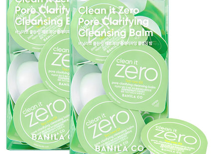 BANILA CO Clean It Zero Pore Clarifying Cleansing Balm Travel Kit 16p, 48ml, 2 Count