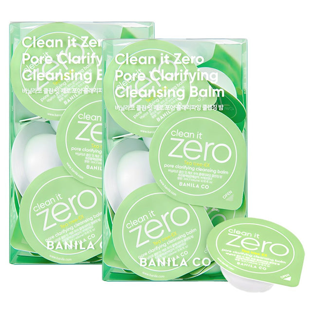 BANILA CO Clean It Zero Pore Clarifying Cleansing Balm Travel Kit 16p, 48ml, 2 Count