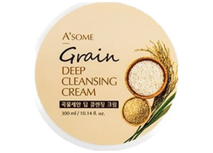 ASOME  Grain Cleansing Deep Cleansing Cream, 300ml, 1 piece