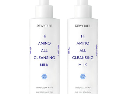DEWYTREE  High Amino All Cleansing Large Volume Milk, 400ml, 2 Count