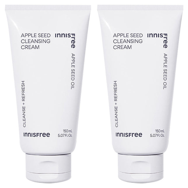 INNISFREE  New Apple Seed Cleansing Cream 150ml (2 Pack)