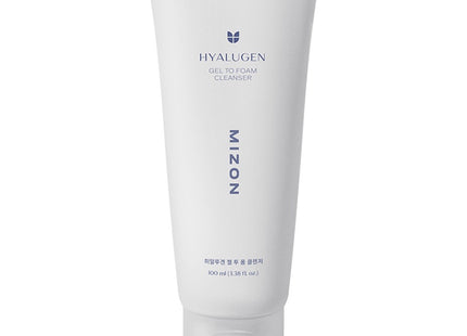 MIZON  Hyalugen Gel to Foam Hydrating Cleanser, 100ml, 1 Count
