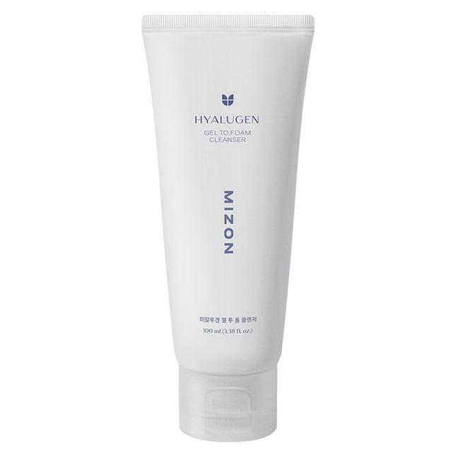 MIZON  Hyalugen Gel to Foam Hydrating Cleanser, 100ml, 1 Count